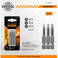 Маленькое фото товара - Набор бит SET3 E6,3 Pz1,2,3-50, 3 шт карта COREBIT NOX. Вариант №1