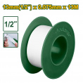 Маленькое фото товара - Фум-лента (PTFE) 13мм*13м плотность 0,30г/см2 JADEVER. Вариант №1