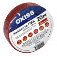 Маленькое фото товара - Изолента ПВХ Oxiss 150 мкм 19мм х20м, красная. Вариант №1