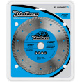 Маленькое фото товара - Диск алмазный DIAFORCE TURBO BASIC 180х22,23х7,5x2,2 мм сухой рез. Вариант №1