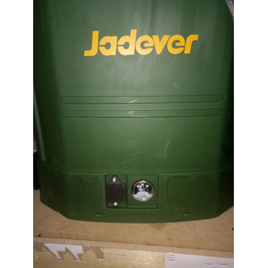 Большое фото товара - Аккумуляторный ранцевый опрыскиватель 16л,12В, 8Ач Jadever, *JDLSY1508. Вариант №1