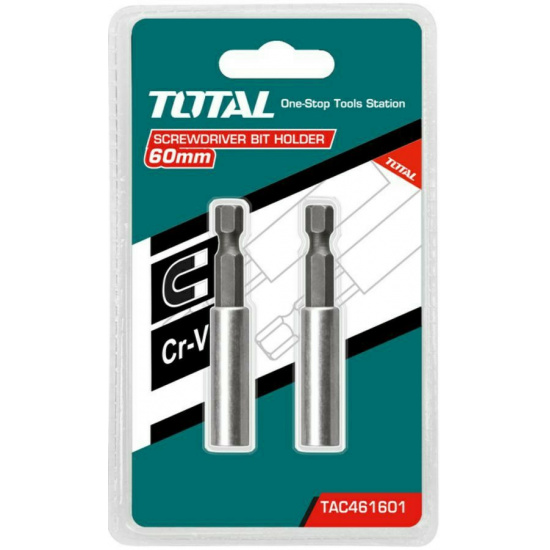 Большое фото товара - Магнитный держатель для бит 60mm,2pcs/set TOTAL, TAC461601. Вариант №1