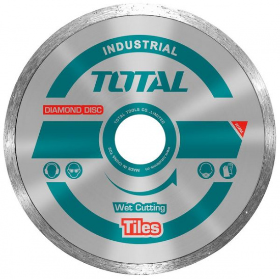 Большое фото товара - Диск алмазный сплошной 230X22mm TOTAL, TAC2122303. Вариант №1