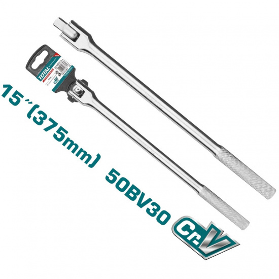 Большое фото товара - Вороток шарнирный 1/2" 15"(375mm) TOTAL, THTFX12151. Вариант №1