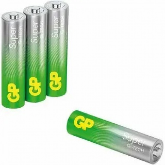 Большое фото товара - Батарейка GP 24AAA 21RA-2CRS4 Super alkaline G-Tech "мизинчик", GP24A. Вариант №1